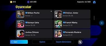 irshad electronics notebook: EFootball 2024 hesabı – güclü komanda və zəngin heyət - Oyun — 4