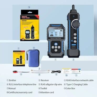 Multimetrlər və testerlər: Multimetr, Yeni, Rəqəmsal, Zəmanətli, Ünvandan götürmə, Pulsuz çatdırılma, Ödənişli çatdırılma — 6