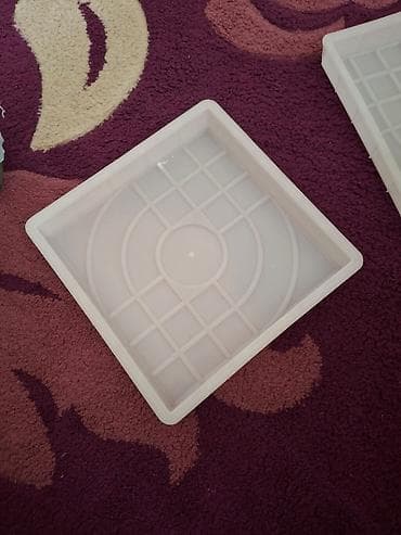 Dekorativ divar panelləri: Tamet (daş döşəmə) qəlibləri - Sayı: 3 ədəd - Qiymət: 24 AZN (cəmi) - — 2