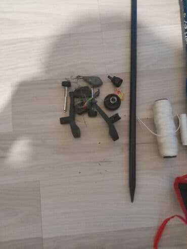 teleskopik nərdivan: Balıqçılıq dəsti Tərkib: - Teleskopik balıqçılıq çubuğu (üzərində — 9