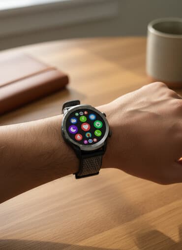 iphone 11 sarı: Smart saat, Mibro, Sensor ekran, rəng - Boz — 2