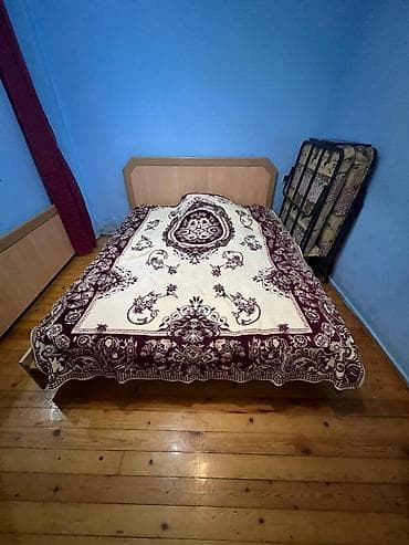 İşlənmiş, İkinəfərlik çarpayı, Matras ilə, Siyirməsiz