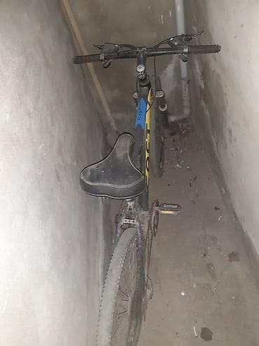 20lik velo: Dağ tipli velosiped - Rəng: qara-sarı mavi detallarla - Çərçivə — 2