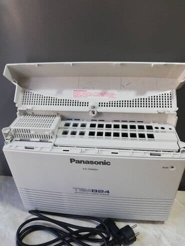 tl manat: İDEAL vəziyyətdə olan; -- Panasonic KX-TES824 markalı Mini ATS-8 — 7