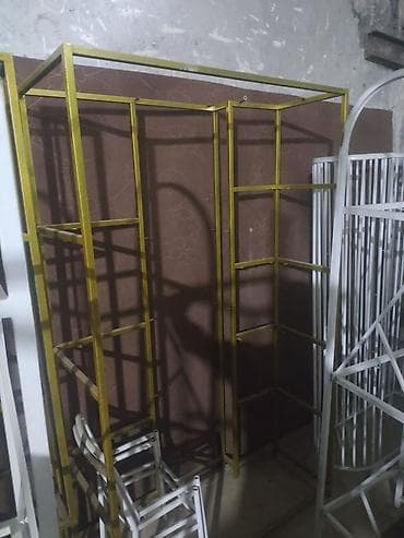 Metal stend və vitrin karkasları - Material: profil borudan