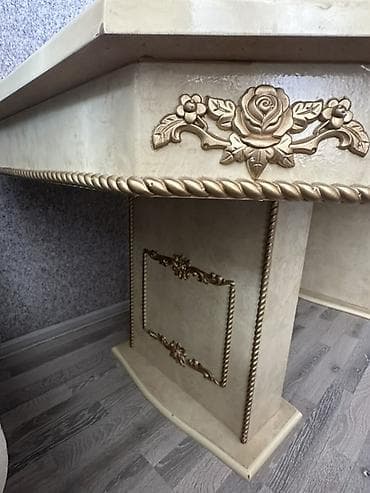 kombi boru: Klassik masa, Açılmayan, MDF, Dördbucaq masa — 1