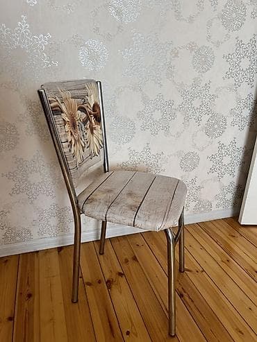 Mətbəx üçün, rəng - Sarı Stul