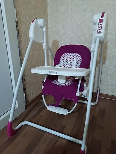 suru: Mamalove elektrik uşaq yelləncəyi - 2‑i‑1 funksionallıq: yelləncək və — 2