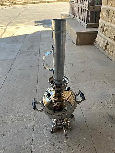 samovar satisi: İşlənmiş Od Samovar, 3 l, Ünvandan götürmə, Ödənişli çatdırılma — 1