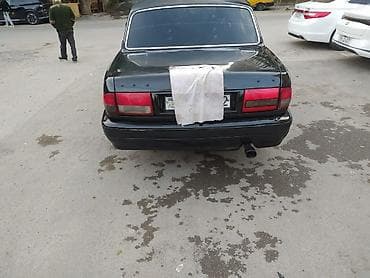 padpres satisi: GAZ Volga 3110 sedan - Kuzov: qara rəng, 4 qapı, xrom ön barmaqlıq — 5