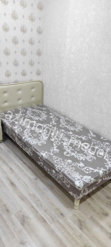 tek carpayı: Yeni, Təknəfərlik çarpayı, Bazalı, Matrassız, Siyirməsiz, Azərbaycan — 6