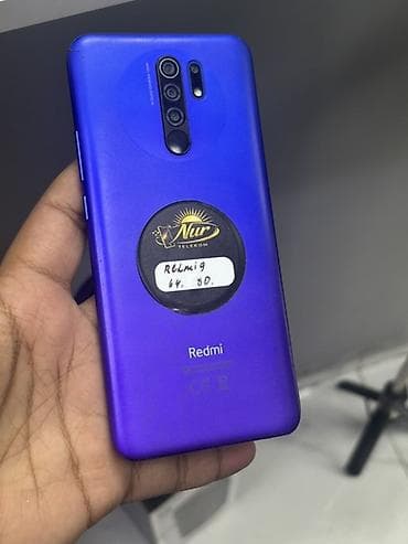 iphone 6 bazar: Redmi 9, 64 GB, rəng - Bənövşəyi, İki sim kartlı — 1