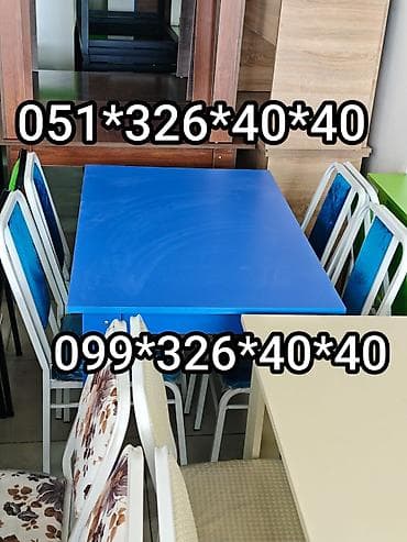 nabor açar: Mətbəx üçün, Yeni, Açılmayan, Dördbucaq masa, 4 stul — 9