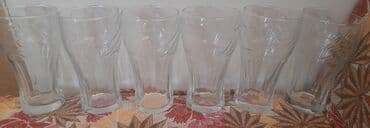 coca cola neon stəkan: Stəkanlar, Şüşə, 300 ml — 1