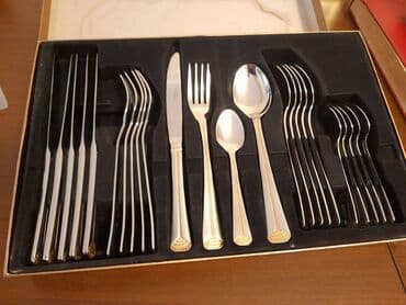 bıcax: Hec islenmeyibdir, cox yaxsi materiali var. 2 dest var ve her dest 24 — 2