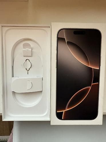 Məhsul: iPhone 16 Pro Max qutusu və aksesuarı Xüsusiyyətlər: - Model