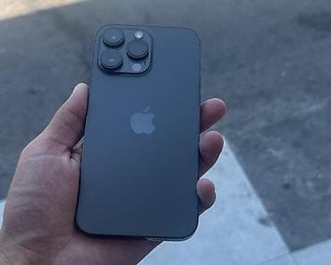 IPhone 14 Pro Max, Jet Black, Barmaq izi, Face ID, Zəmanət