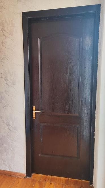 Yataq otağı üçün İşlənmiş Otaq qapısı 80x215 sm Zamok ilə, Ünvandan götürmə — 1
