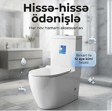 Hamam və vanna otağı üçün aksesuar və mebellər – dizayna uyğun tam