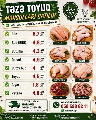 sümük unu satışı: File - 6,7azn Bud bidi - 4,8 azn Bu butulka - 4.3azn Qanad - 4,9azn — 1