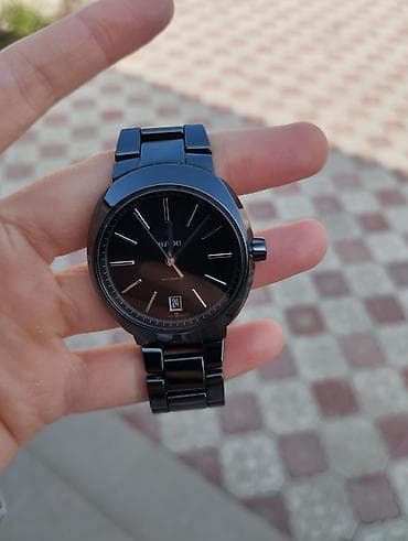 saat rado: RADO kişi qol saatı – klassik minimalist dizayn - Rəng: tam qara — 2