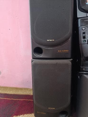 dvd disklər: Panasonic SA-PM31 mini hi-fi sistemi və müxtəlif akustik kolonlardan — 4