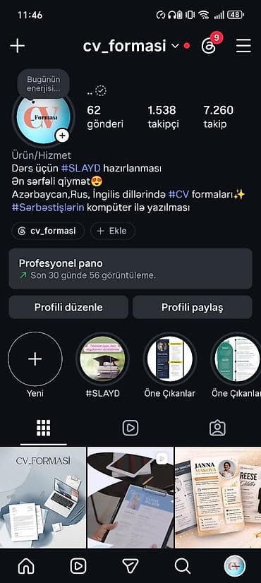 Другие специальности: Peşəkar CV hazırlanması xidməti İşə qəbul olunma şansınızı artıran — 3