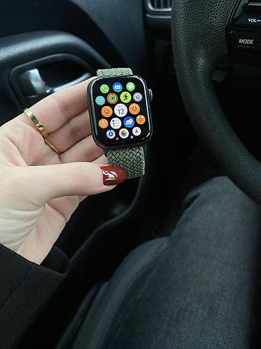 smart box: Apple Watch Series 5, 44 mm - Korpus: qara/alüminium görünüşlü — 6
