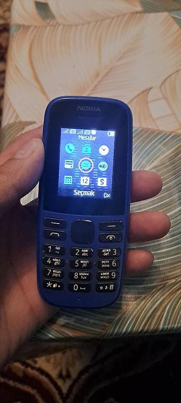 xiaomi poco x4 gt: Nokia 105 4G, rəng - Göy, Düyməli — 3