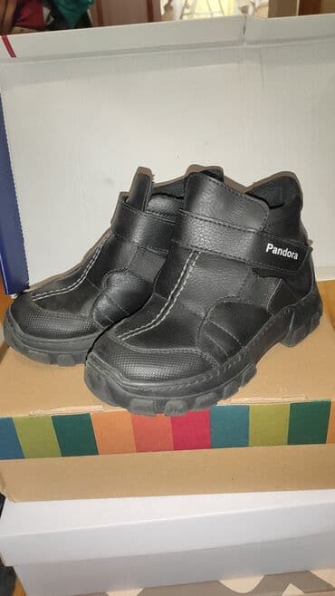 детские ортопедические берцы: Uşaq ayaqqabıları paketi – 4 cüt 1) Pandora qış botları - Rəng: qara — 1