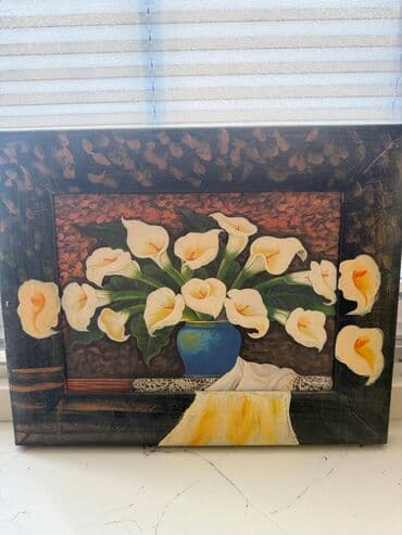 Pastel dəstləri: El isi yag ile boyanib — 1