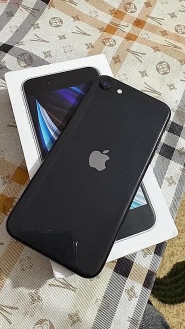 IPhone SE 2020, 64 GB, Qara, Simsiz şarj