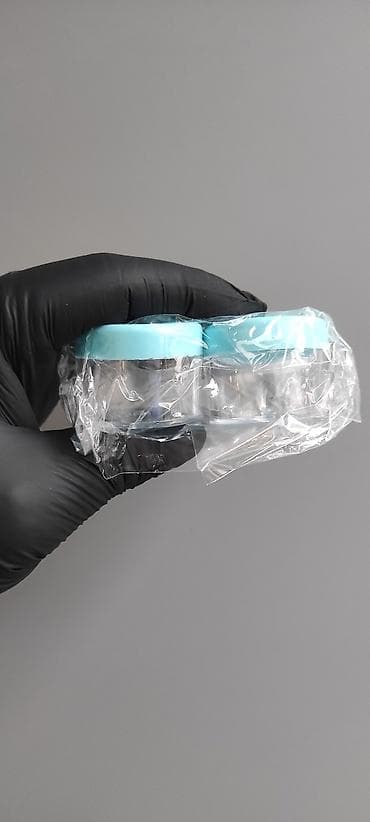 vaqon evler: Şəffaf plastik qablar – müxtəlif ölçü və rənglərdə qapaqlı — 9