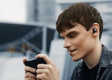 Qulaqcıqlar: Yeni Simsiz (Bluetooth) Qulaqcıqlar, Edifier, rəng - Qara — 4