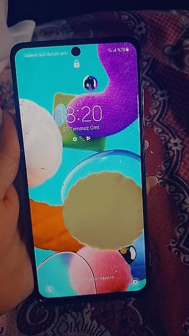 Elektronika: Samsung Galaxy A51, 128 GB, rəng - Ağ — 2