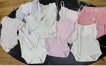 человечки для новорожденных: Боди, Для девочек, 0 - 3 мес. — 1