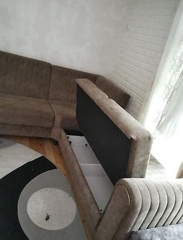 mətbəxt kunc divan: Künc divan, Yeni, Açılan, Bazalı, Parça, Çatdırılma yoxdur — 8