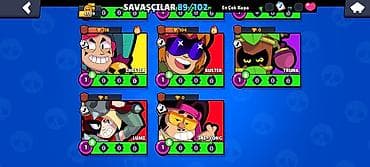300 nomreli mekteb: Brawl Stars hesabı – yüksək səviyyəli döyüşçülər və nadir kostyumlar — 8