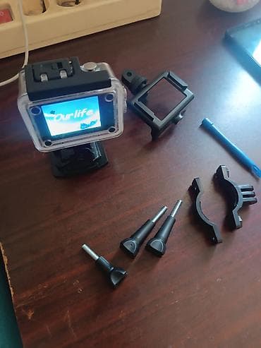 videokamera: 4K Ultra HD Wi‑Fi Action Kamera + Aksesuar dəsti Xüsusiyyətlər: - — 2