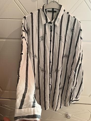 uşaq espadrilya: Saloon qadın köynəyi - Model: uzunqol, düyməli, klassik yaxalıq - — 2