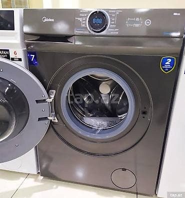 paltar ütüsü: Paltaryuyan maşın Midea, 6 kq, İşlənmiş, Avtomat, Qurutmasız — 1