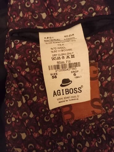 kisi pencekleri: AGIBOSS kişi kostyum dəsti - Brend: AGIBOSS (Made in Turkey) - Model — 3