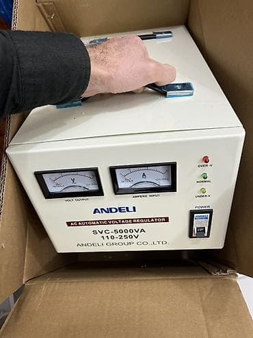 manti qazani: ANDELI SVC-5000VA AC Avtomatik Gərginlik Tənzimləyicisi - Model — 1