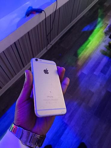ayfon 11 qiyməti: IPhone 6, Gümüşü, Barmaq izi — 3