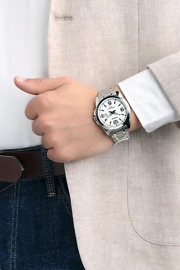 saat romanson: Yeni, Qol saatı, Casio, rəng - Gümüşü — 2