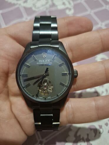 Qol saatı, Rolex, rəng - Qara