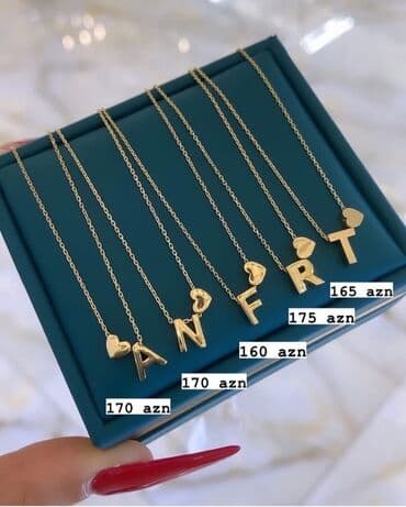 золотые комплекты с бриллиантами в баку: Колье — 4