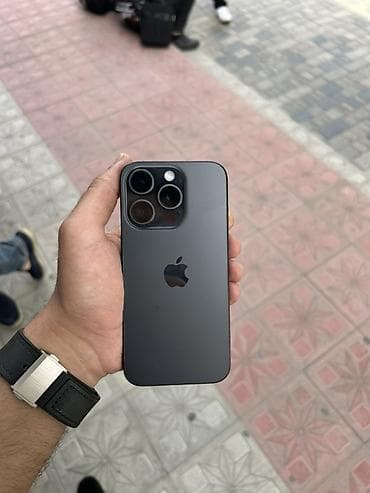 islenmis aspirator: IPhone 15 Pro, 512 GB, Qara, Face ID — 1
