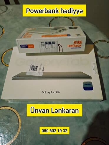 Настольные ПК и рабочие станции: Новый Samsung Galaxy Tab A9+, 10,5", 256 ГБ, Самовывоз, Бесплатная доставка, Доставка в районы — 3