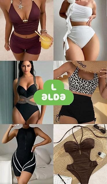Qadın üzgüçülük geyimləri və bikini dəstləri – L ölçüsü Məhsulun — 1